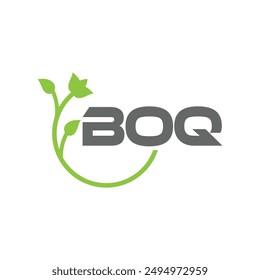 BOQ letter logo vector design, BOQ simple and modern logo. BOQ luxurious alphabet design