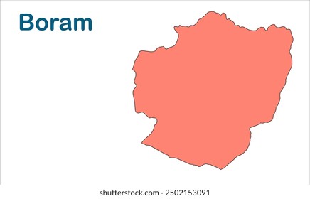 Boram subdivision map, Purbi Singhbhum District, Jharkhand state, Republic of India, Government of Jharkhand, Indian territory, Eastern India, politics, village, tourism