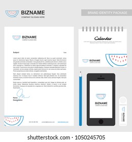 Borchure design element with blue theme and creative design vect