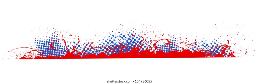 border - 4th of July Vector theme Design