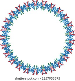 Grenzabstraktes Circle-Design