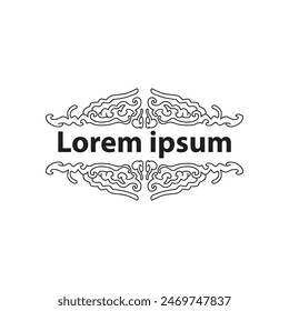 border, aesthetic, vintage and vector border design elements