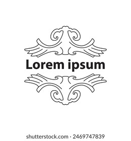 border, aesthetic, vintage and vector border design elements