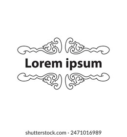 border, aesthetic, vintage and vector border design elements