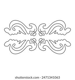 border, aesthetic, vintage and vector border design elements