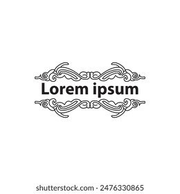 border, aesthetic, vintage and vector border design elements