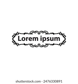 border, aesthetic, vintage and vector border design elements