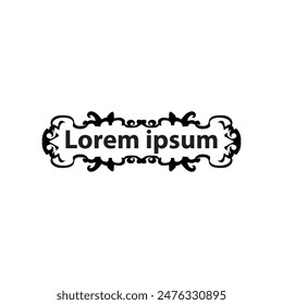border, aesthetic, vintage and vector border design elements
