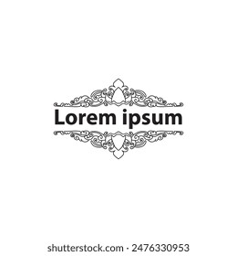 border, aesthetic, vintage and vector border design elements