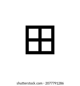 grenzen Sie alle Symbole. Flaches Design einzeln auf weißem Hintergrund. Vektorgrafik
