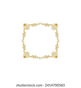 border background in gold color border