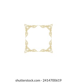 border background in gold color border