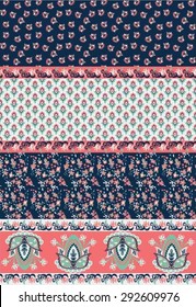 Border Bohemian Pattern