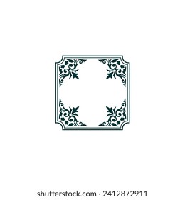 border corners in green corner