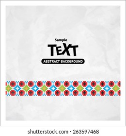 Border decoration elements patterns