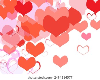  Border design element for festive banner, greeting card, postcard, wedding invitation, Valentines day and save the date card.   The mood of tenderness and love. Symbols of Valentines Day