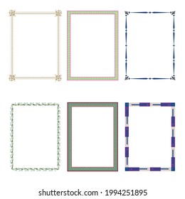 border design vector illustration eps format