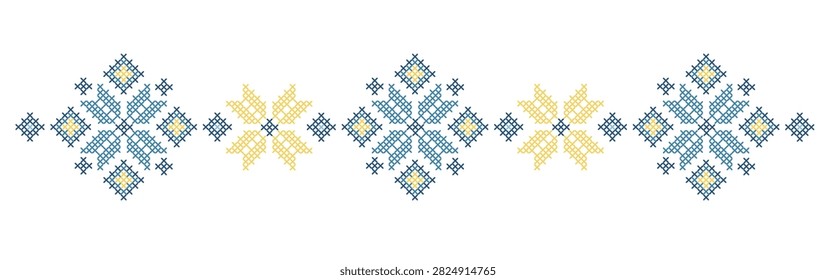 A border featuring traditional