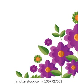 Border Floral Flowers Stock Vector (Royalty Free) 1367727581 | Shutterstock