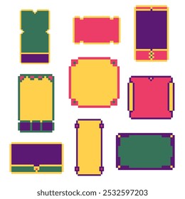 border frame bundle rectangle pixel art
