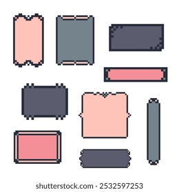 border frame bundle rectangle pixel art