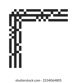 border frame corner pixel art