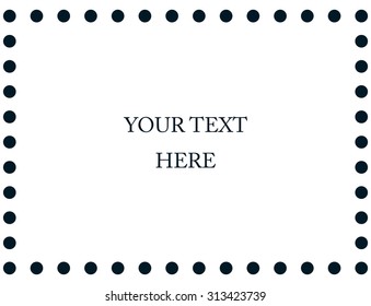 Border frame deco plaque vector art simple line corner 