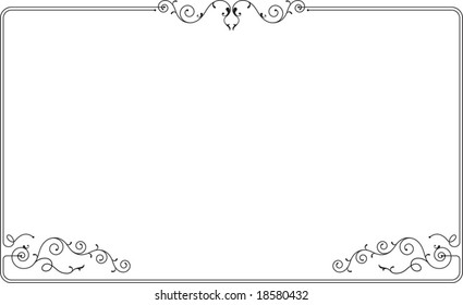 Border, Frame Design (Design Element frame)