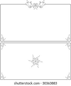 Border, Frame Design (Design Element frame)