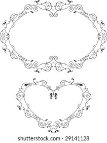 Border, Frame Design various shapes