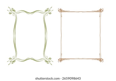 border Frame elegant luxury design .eps