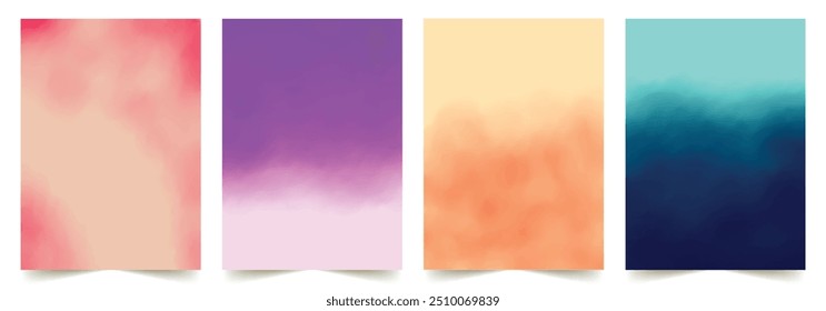 Rahmenrahmen für Überschrift, Wandkunst, Verkauf Banner Vorlage. Abstrakte Acryl Aquarell Malerei Leinwand Hintergrund. Flüssige dynamische Gradientenwelle. Vektor Einladung Design für Hochzeit, vip moderne Abdeckung Set