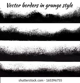 Border in grunge style