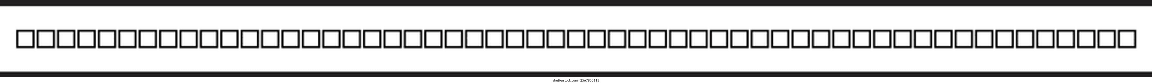 Border icon, divider shape horizontal line vector for decorative vintage doodle element for design in vector illustration