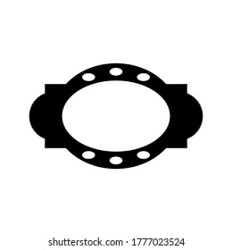 border icon or logo isolated sign symbol vector illustration - high quality black style vector icons

