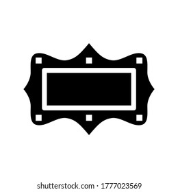 border icon or logo isolated sign symbol vector illustration - high quality black style vector icons
