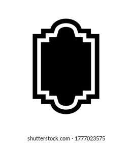border icon or logo isolated sign symbol vector illustration - high quality black style vector icons
