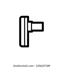 Spirometer vector border icon. This icon use for admin panels, website, interfaces, mobile 