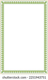 Border iilustration and shading abstract