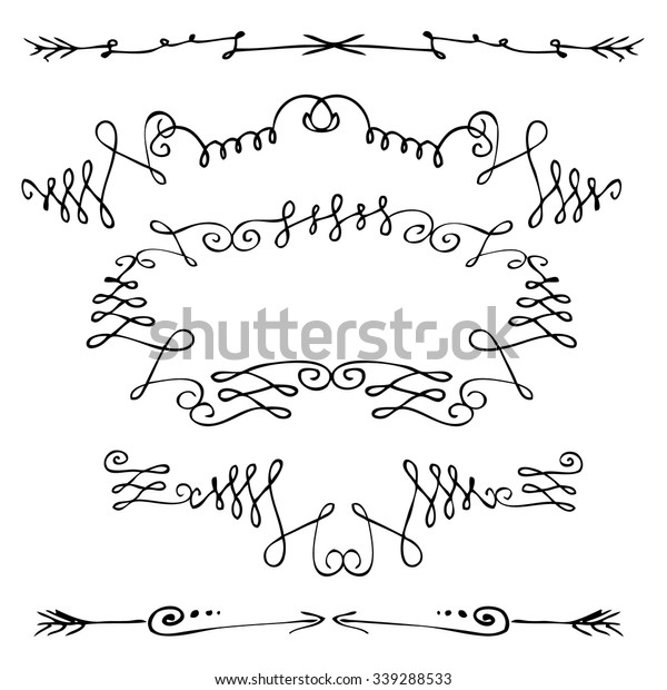 border ink nails drawn vector straight outline set and\
design piece border ink line vegetation flower rural nails\
community fingers society black abstraction edge heap single sprout\
drawn mark heart s