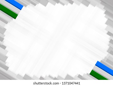 Border made with Bashkortostan national colors. template elements for your certificate and diploma. Horizontal orientation. Vector
