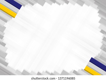 Border made with Buryatia national colors. template elements for your certificate and diploma. Horizontal orientation. Vector