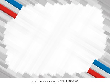 Border made with Crimea national colors. template elements for your certificate and diploma. Horizontal orientation. Vector