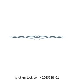 Border, ornament icon design template vector illustration