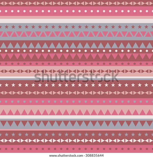 border pattern
triangles and stars - brown
pink