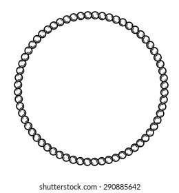Border Of Pearls