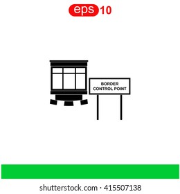 Border point icon.