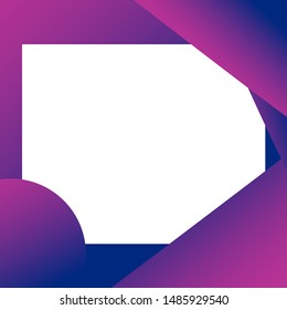 border for promotion design, vector illustration.