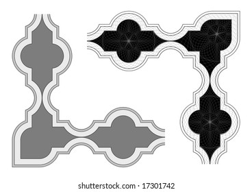 Border secure design vector
