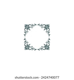 border set of Islamic ornament elements ornament